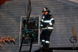 Venting a window on a House Fire